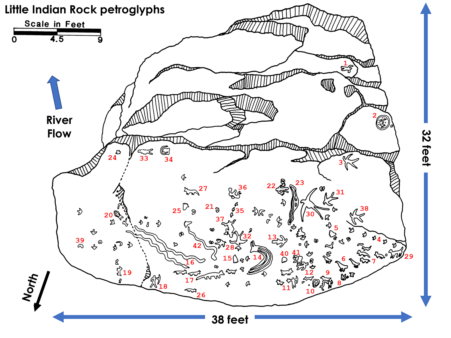 Small Indian Rocks Little Indian Rock petroglyphs – Uncharted Lancaster
