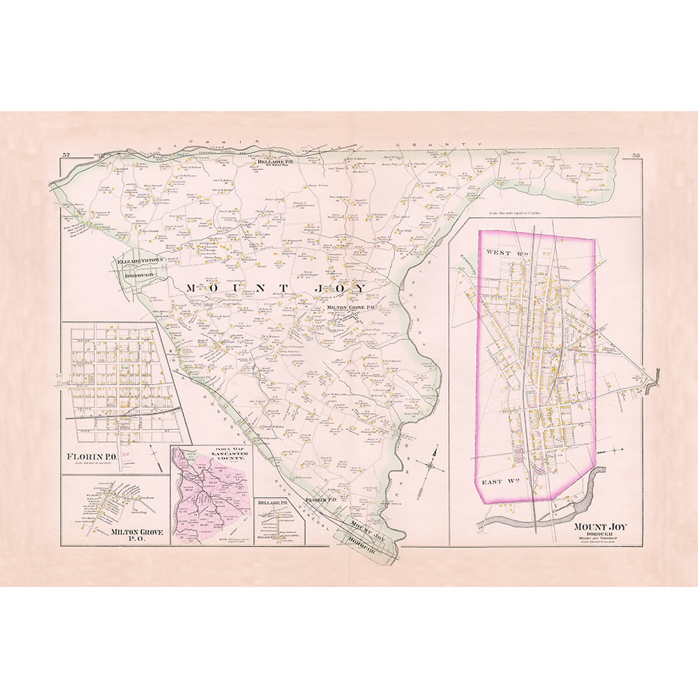 1899 Mount Joy Township sample1 Uncharted Lancaster